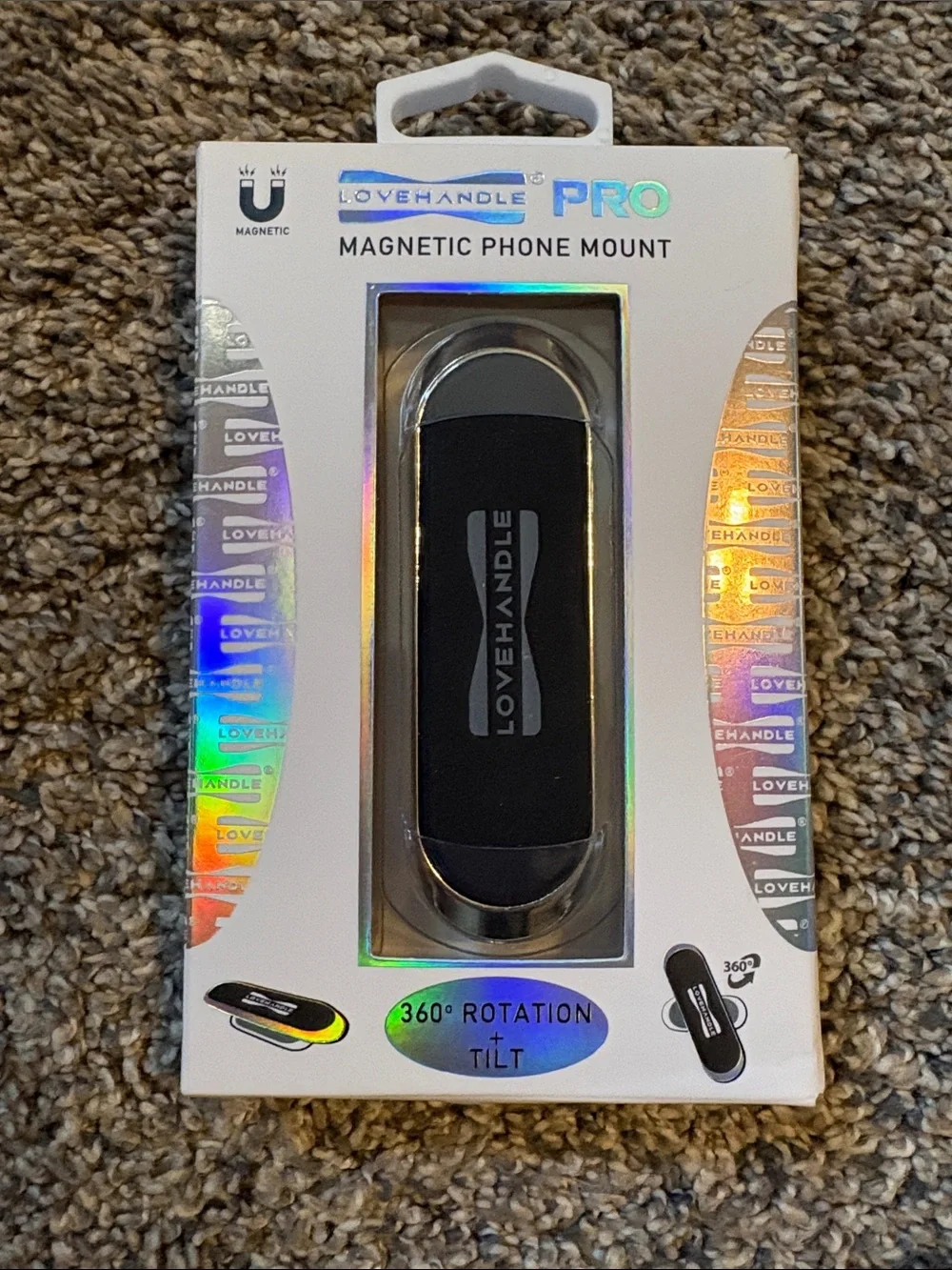 Pro Magnetic Phone Mount - Black